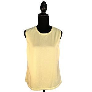 Croft & Barrow Crew Neck Sleeveless Sweater